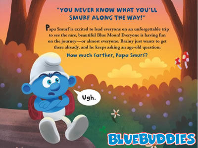 You never know what you'll Smurf along the way!