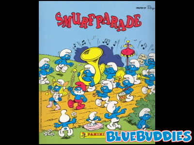 Smurf Parade Sticker Album