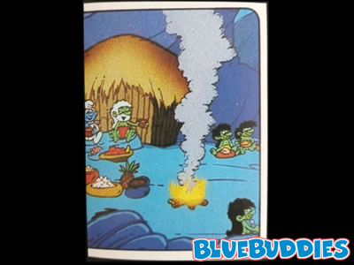 Panini Smurf Sticker #101