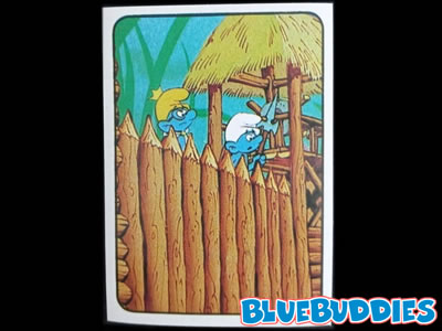 Panini Smurf Sticker #115