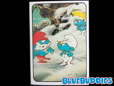 Panini Smurf Sticker #138