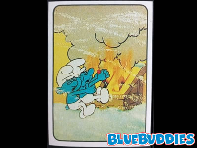 Panini Smurf Sticker #139