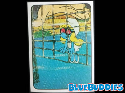 Panini Smurf Sticker #159