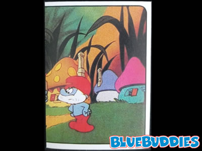 Panini Smurf Sticker #167