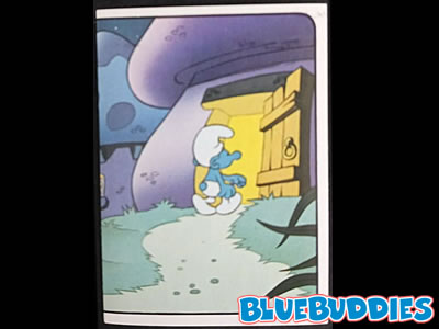 Panini Smurf Sticker #180