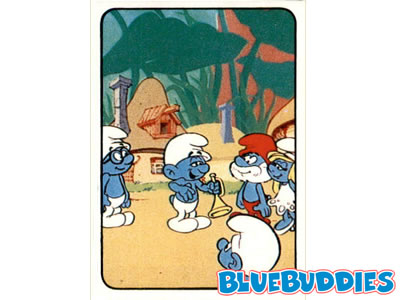 Panini Smurf Sticker #39