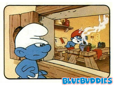 Panini Smurf Sticker #4