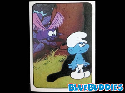 Panini Smurf Stickers - #40 - The Purple Smurfs