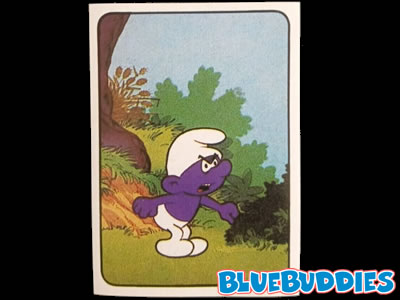 Panini Smurf Stickers - #41 - The Purple Smurfs