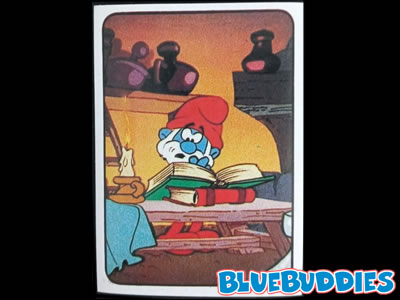 Panini Smurf Sticker #52