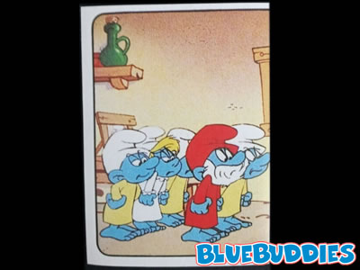 Panini Smurf Sticker #54