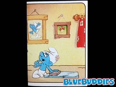 Panini Smurf Sticker #55