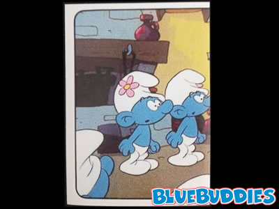 Panini Smurf Sticker #58