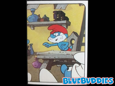 Panini Smurf Sticker #59