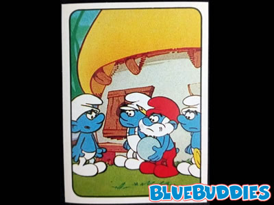 Panini Smurf Sticker #71