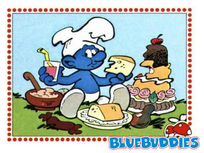 Panini Smurf Parade Stickers - #106