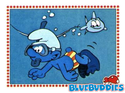 Panini Smurf Parade Stickers - #129