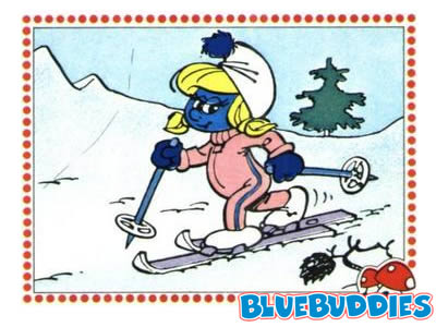 Panini Smurf Parade Stickers - #133