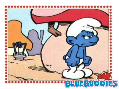 Panini Smurf Parade Stickers - #76