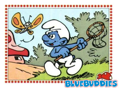 Panini Smurf Parade Stickers - #99