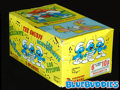 Panini Smurf Stickers - Box