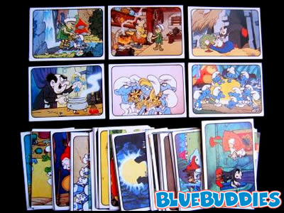 Panini Smurf Stickers - Collection