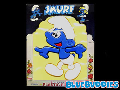 Plastic Smurf Puzzle