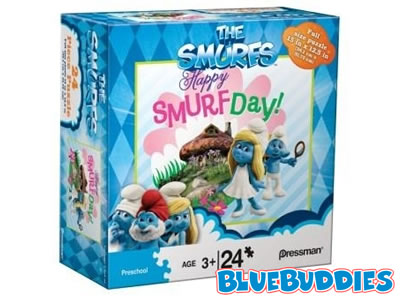 Pressman Puzzle - Happy Smurf Day