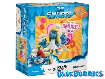 Pressman Puzzle - Have a Smurfy Day