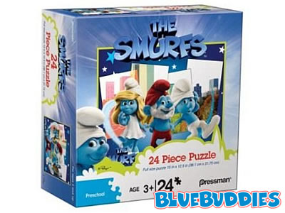 Pressman Puzzle - Smurfs in the City