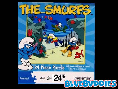 Pressman Puzzle - Snorkeling Smurfs