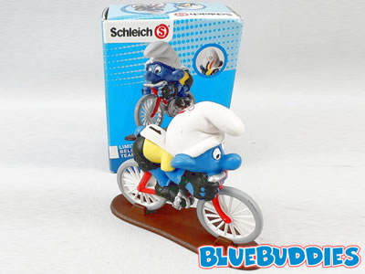 40270 Olympic Smurf Cyclist