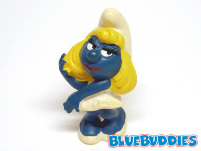 Smurfette - hand on hair