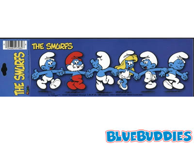 The Smurfs Bumper Sticker