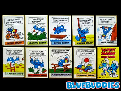 Safety Smurf Card Game