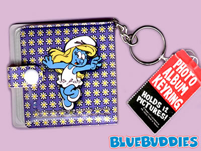 Smurfette Photo Album Keyring