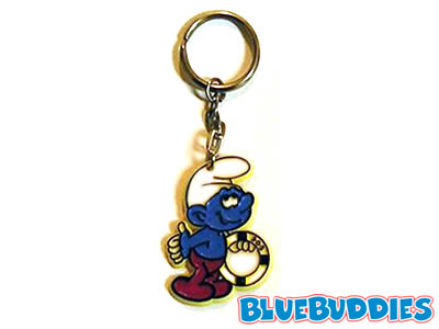 Lifesaver Smurf Keychain