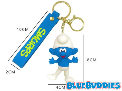 Smurf Keychain