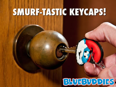 Smurftastic Keycaps