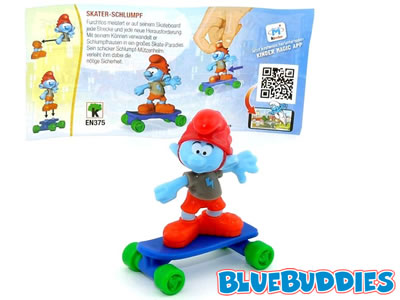 Skateboarder Smurf