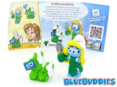 Gardener Smurfette