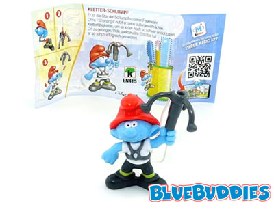 Grappling Hook Smurf Fireman