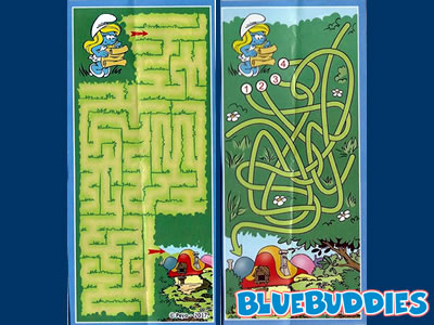 Smurfette Mazes