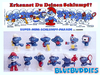 Kinder Surprise - Smurf Parade