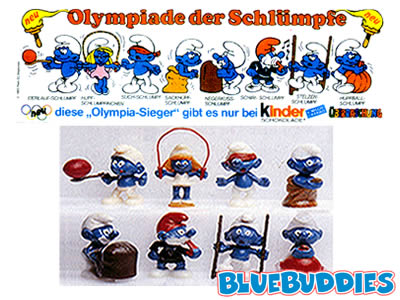 Kinder Surprise - Smurf Olympics