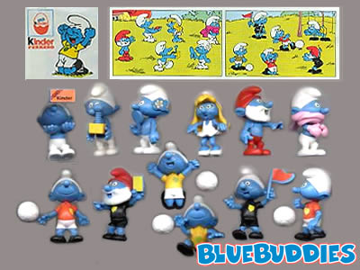 Kinder Surprise - Smurf Soccer 2