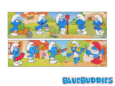 The Smurfs Music & Garden Set