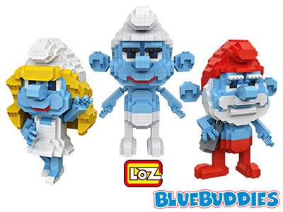 Loz Smurfs Collection