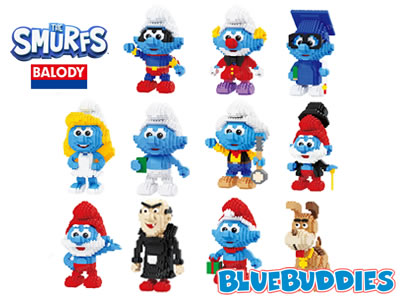 The Smurfs Balody Collection