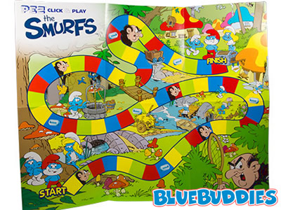 The Smurfs Pez Game Board